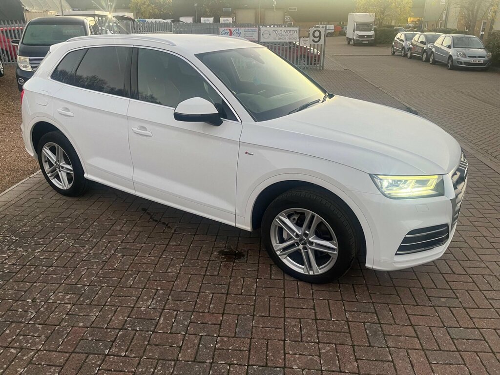 Audi Q5 2.0 Tdi S Line S Tronic Quattro Euro 6 Ss White