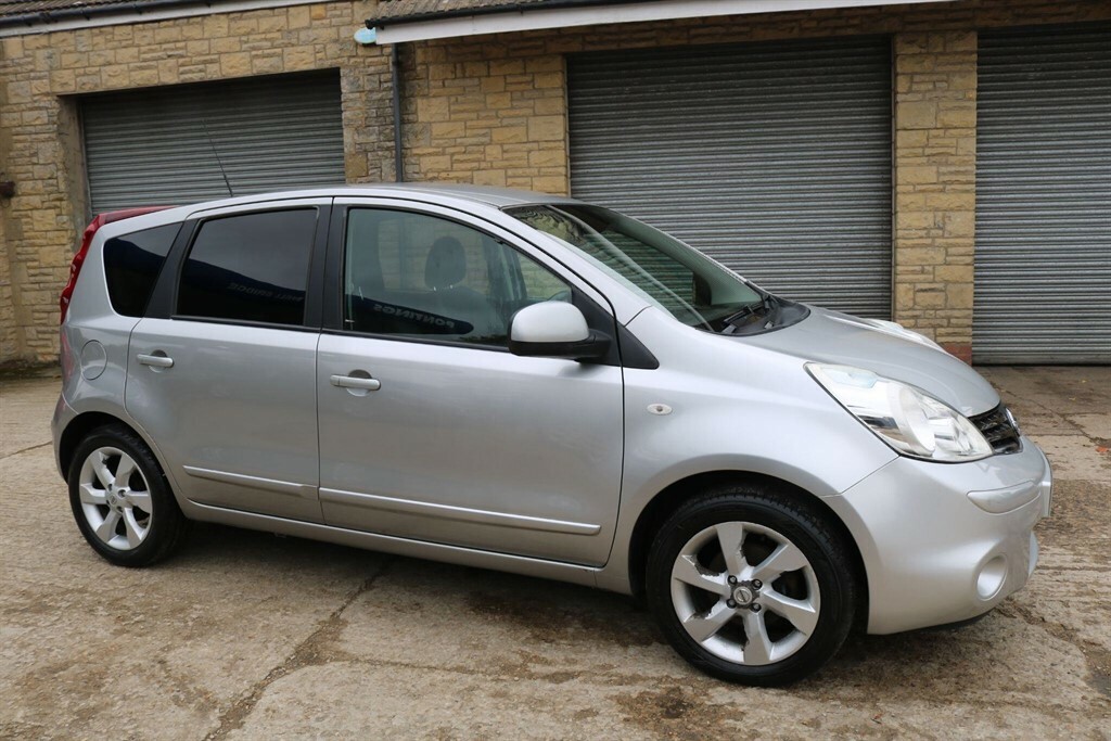 Nissan Note 1.6 16V Tekna Euro 4 Silver #3
