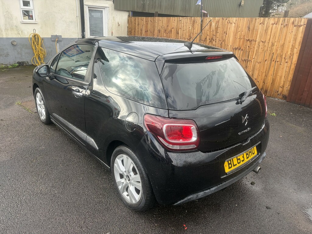 Citroen DS3 Hatchback 1.6 E-hdi Airdream Dstyle 2014 BL63BHO Black #6