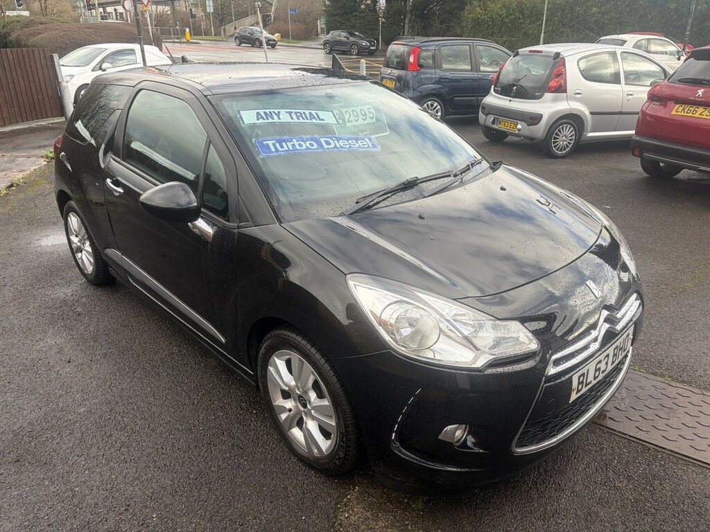 Citroen DS3 Hatchback 1.6 E-hdi Airdream Dstyle 2014 Black