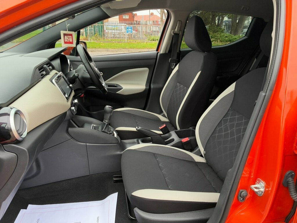 Nissan Micra 1.5L N-connecta Orange #3