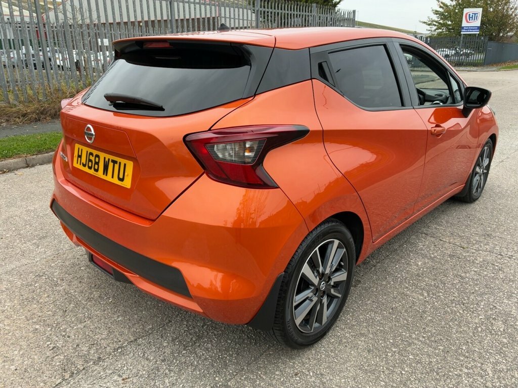 Nissan Micra 1.5L N-connecta Orange #6