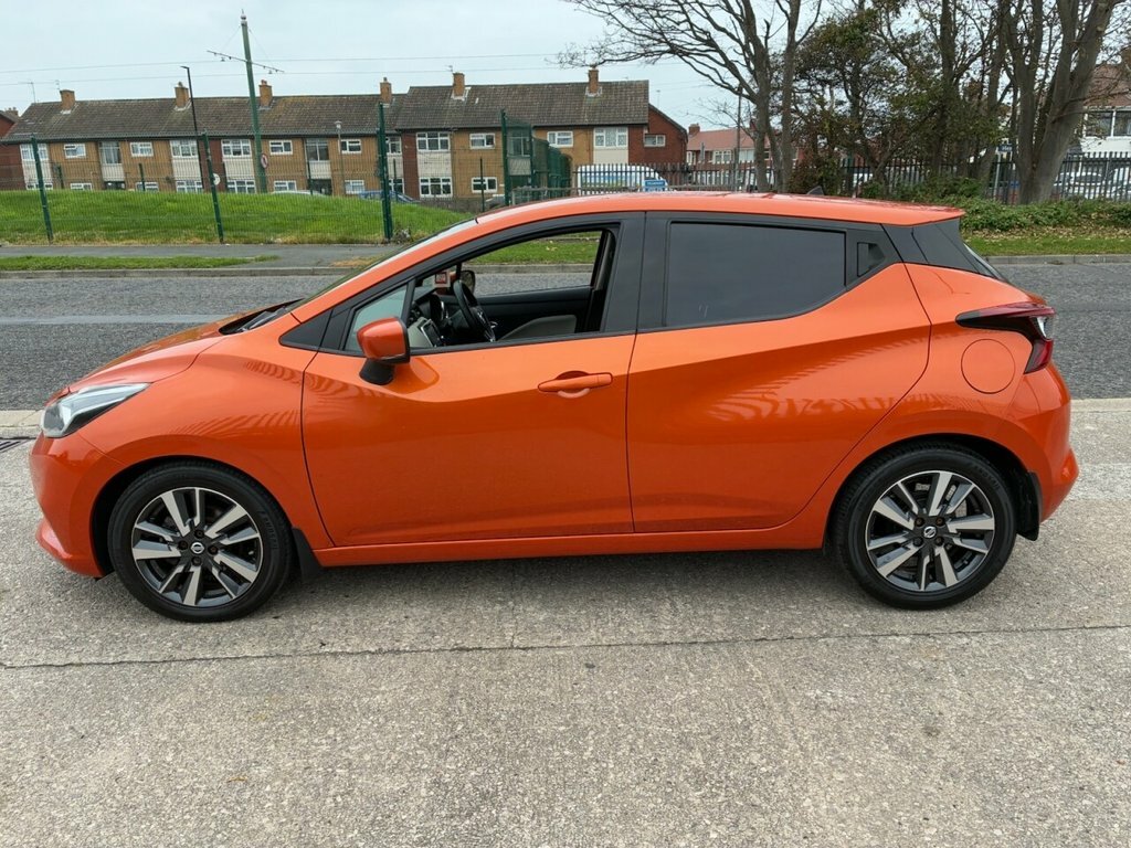 Nissan Micra 1.5L N-connecta Orange #3