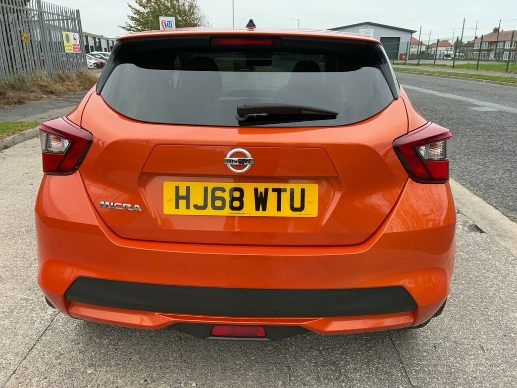 Nissan Micra 1.5L N-connecta Orange #5