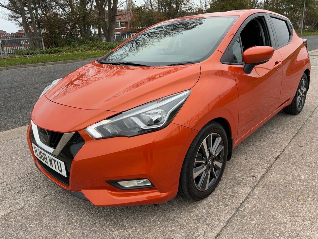 Nissan Micra 1.5L N-connecta Orange