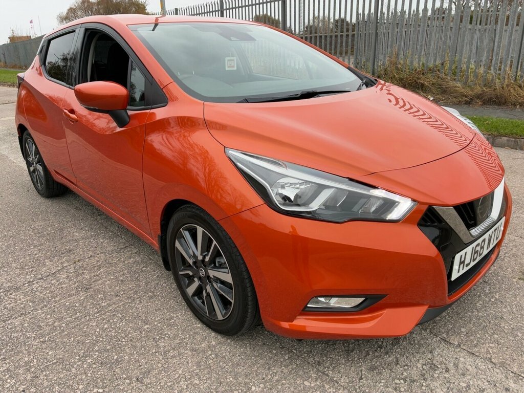 Nissan Micra 1.5L N-connecta Orange #2
