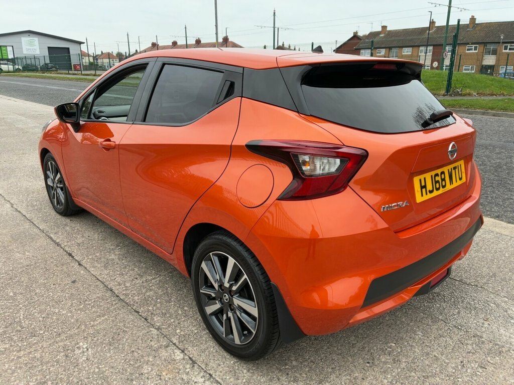 Nissan Micra 1.5L N-connecta Orange #4