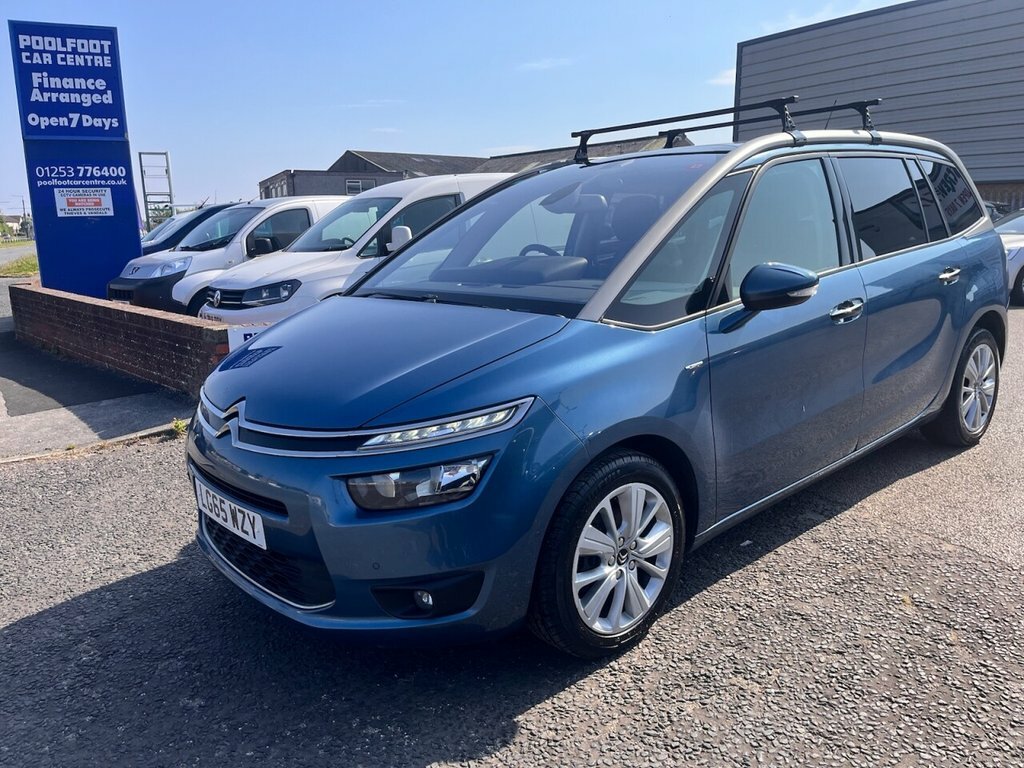 Citroen Grand C4 Picasso 1.6L Bluehdi Exclusive Plus Blue