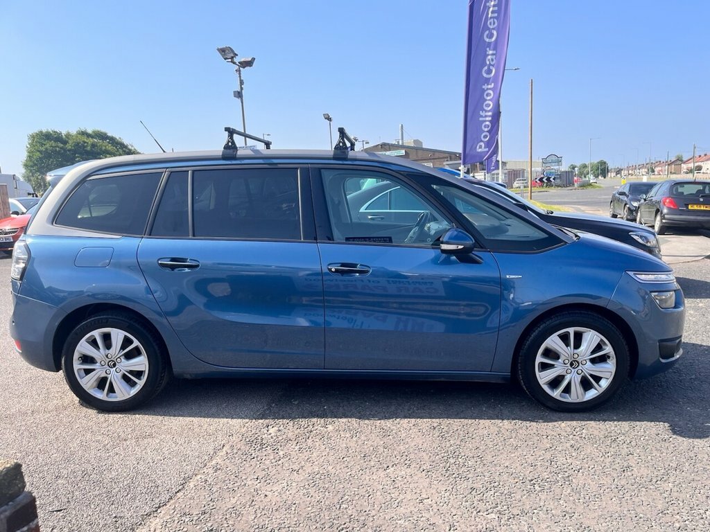 Citroen Grand C4 Picasso 1.6L Bluehdi Exclusive Plus LG65WZY Blue #6