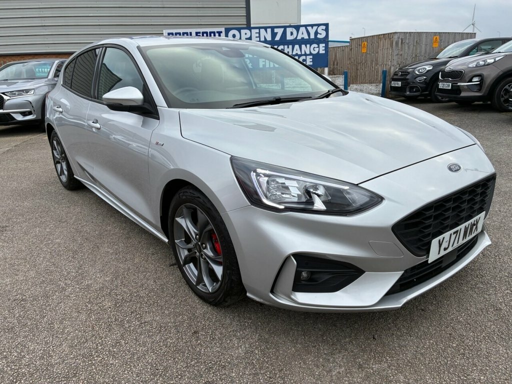 Ford Focus 1L St-line YJ71WWX Silver #2