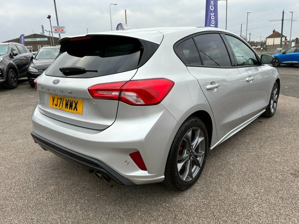 Ford Focus 1L St-line YJ71WWX Silver #3