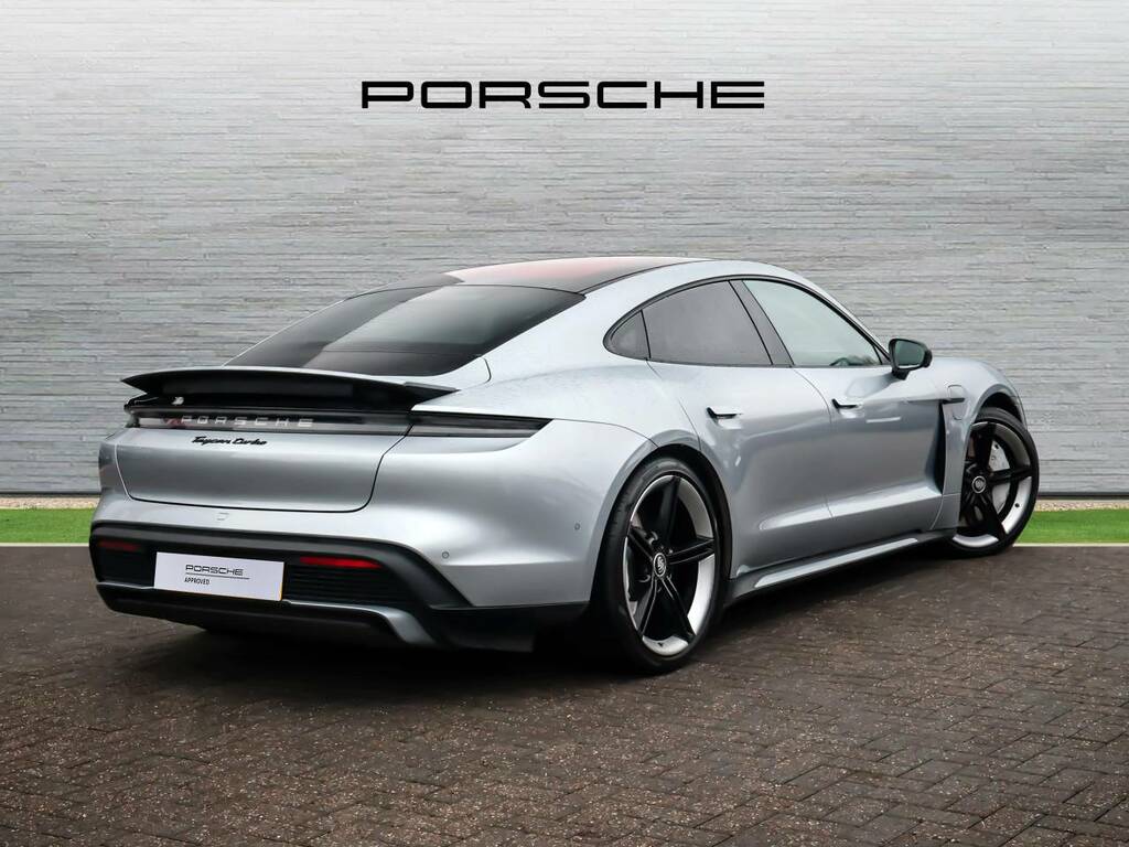 Porsche Taycan Turbo Silver #2