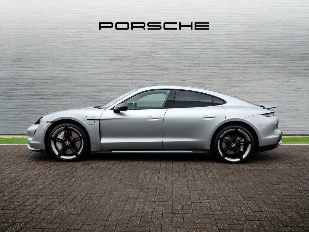 Porsche Taycan Turbo Silver #3