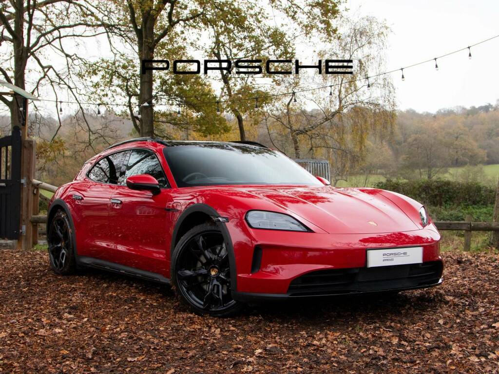 Porsche Taycan 4S Cross Turismo Red