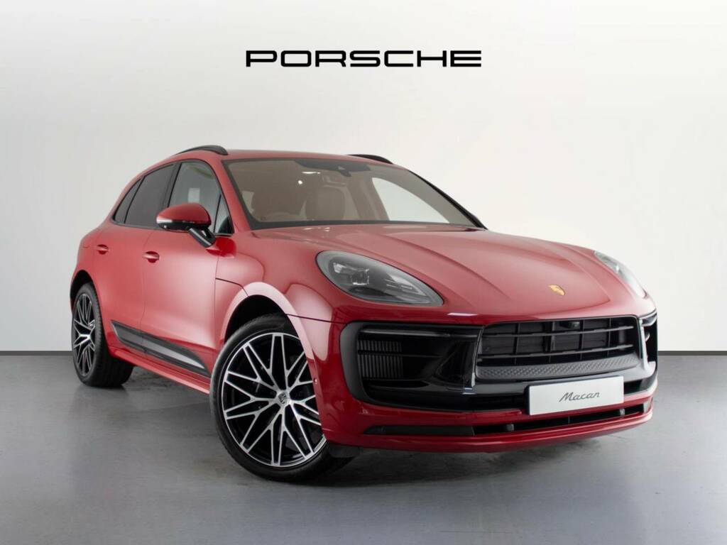 Porsche Macan S Red