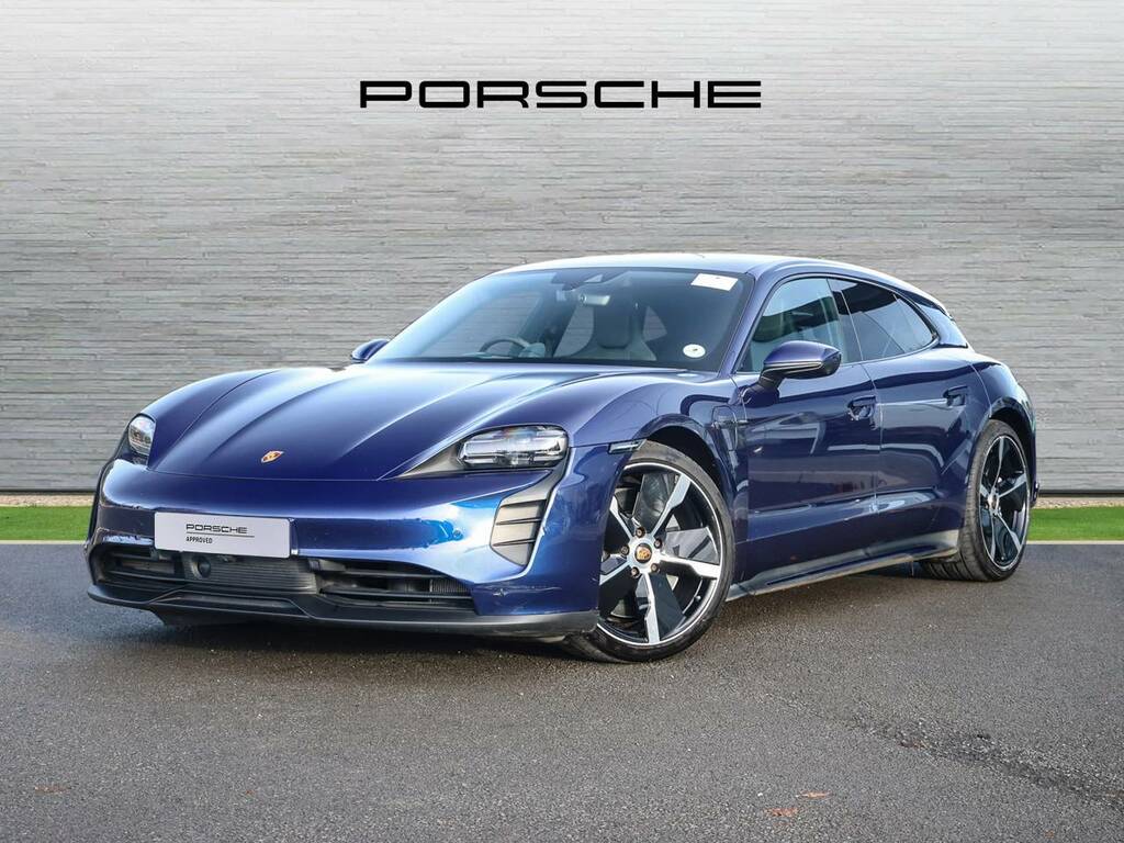 Porsche Taycan Sport Turismo My24 Blue #2