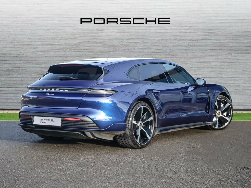 Porsche Taycan Sport Turismo My24 Blue #3