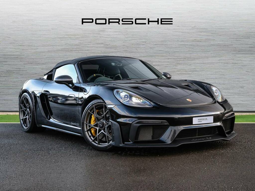 Porsche 718 Spyder Rs Black