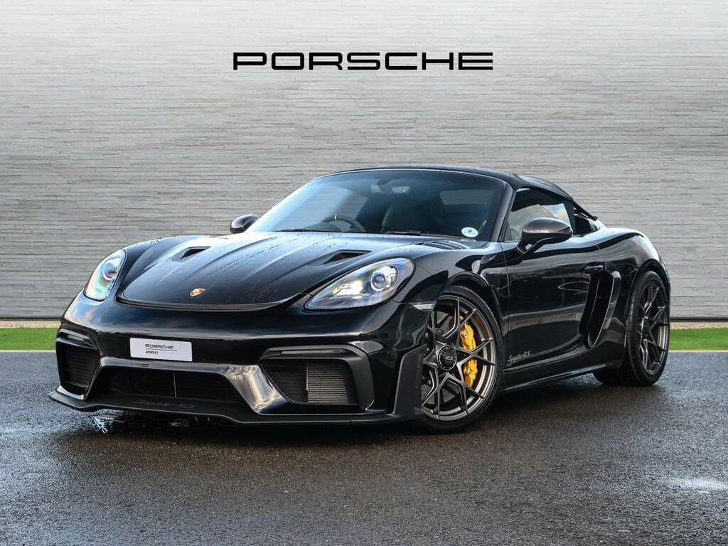 Porsche 718 Spyder Rs Black #2