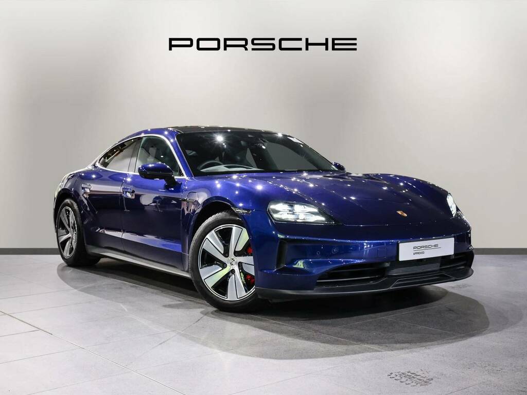 Porsche Taycan 4S Blue