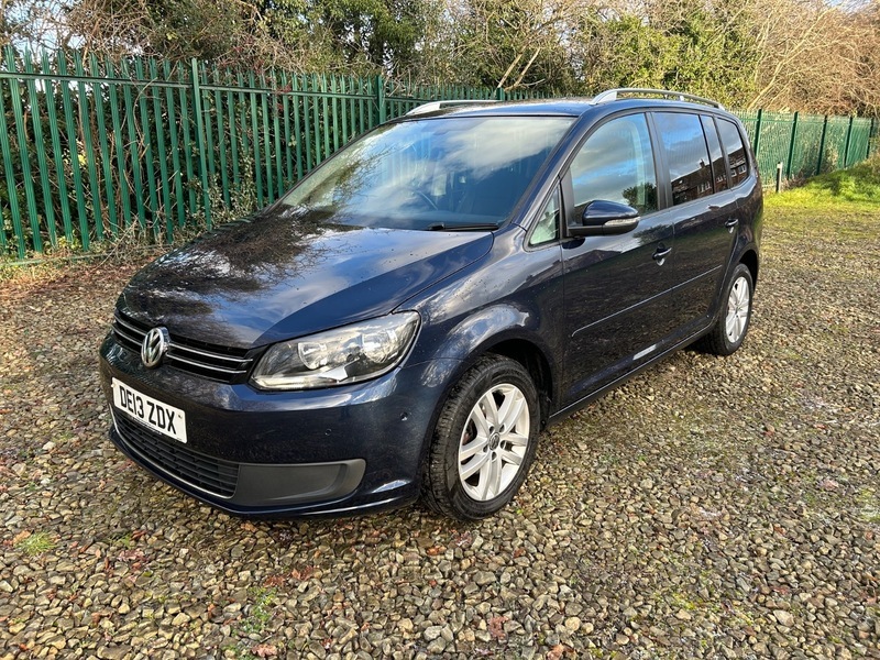 Volkswagen Touran Se Tdi Dsg Blue #2