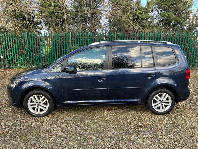 Volkswagen Touran Se Tdi Dsg Blue #5