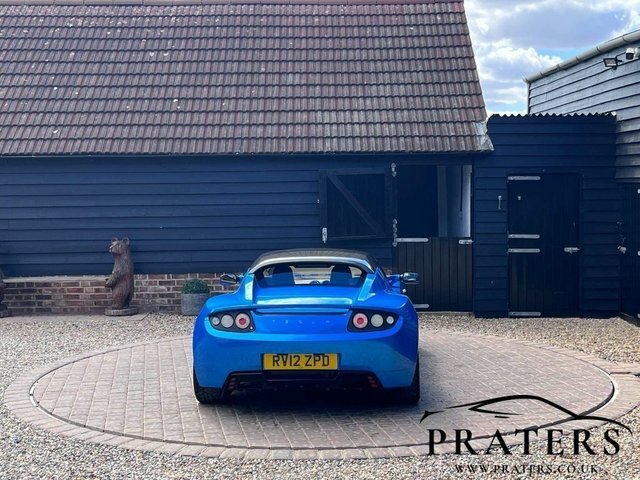 Tesla Roadster 2dr Electric Auto 288 Blue #2