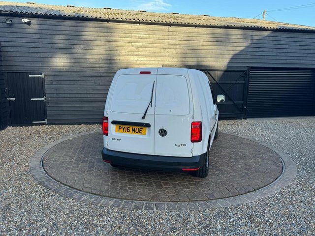 Volkswagen Caddy Tdi C20 Startline PY16MUE White #3