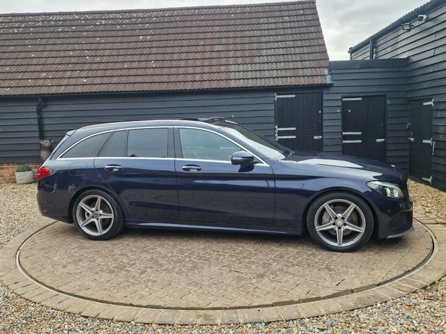 Mercedes-Benz C Class C220d Amg Line Premium FSZ7211 Blue #5
