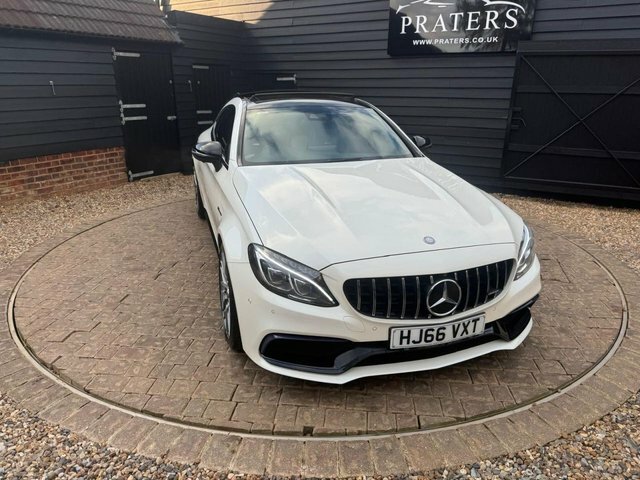 Mercedes-Benz C Class C63 V8 Biturbo Amg HJ66VXT White #4