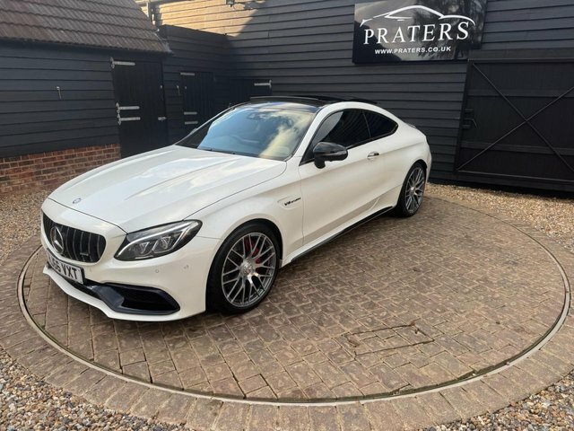 Mercedes-Benz C Class C63 V8 Biturbo Amg HJ66VXT White #2