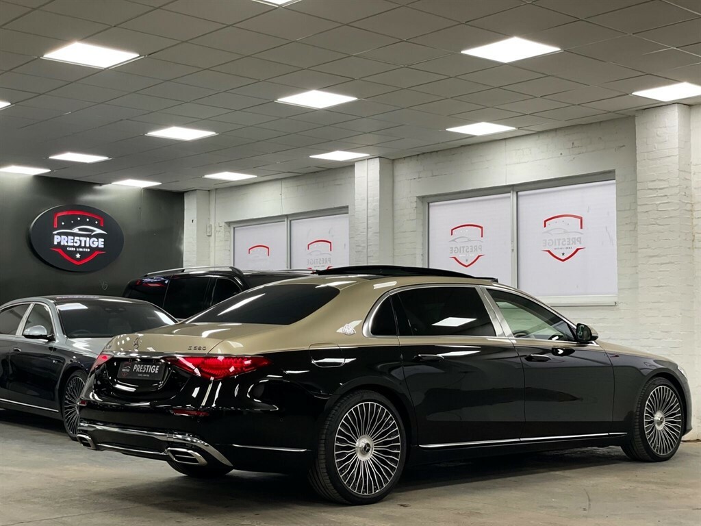 Mercedes-Benz S Class Saloon Black #3