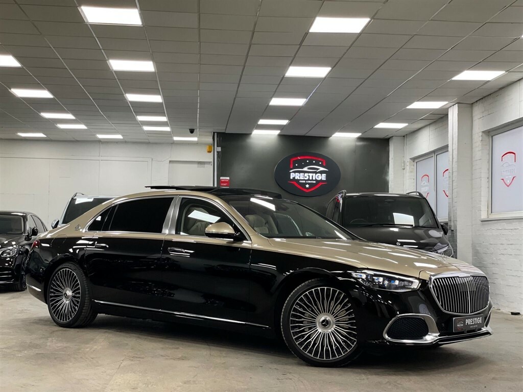 Mercedes-Benz S Class Saloon Black #6