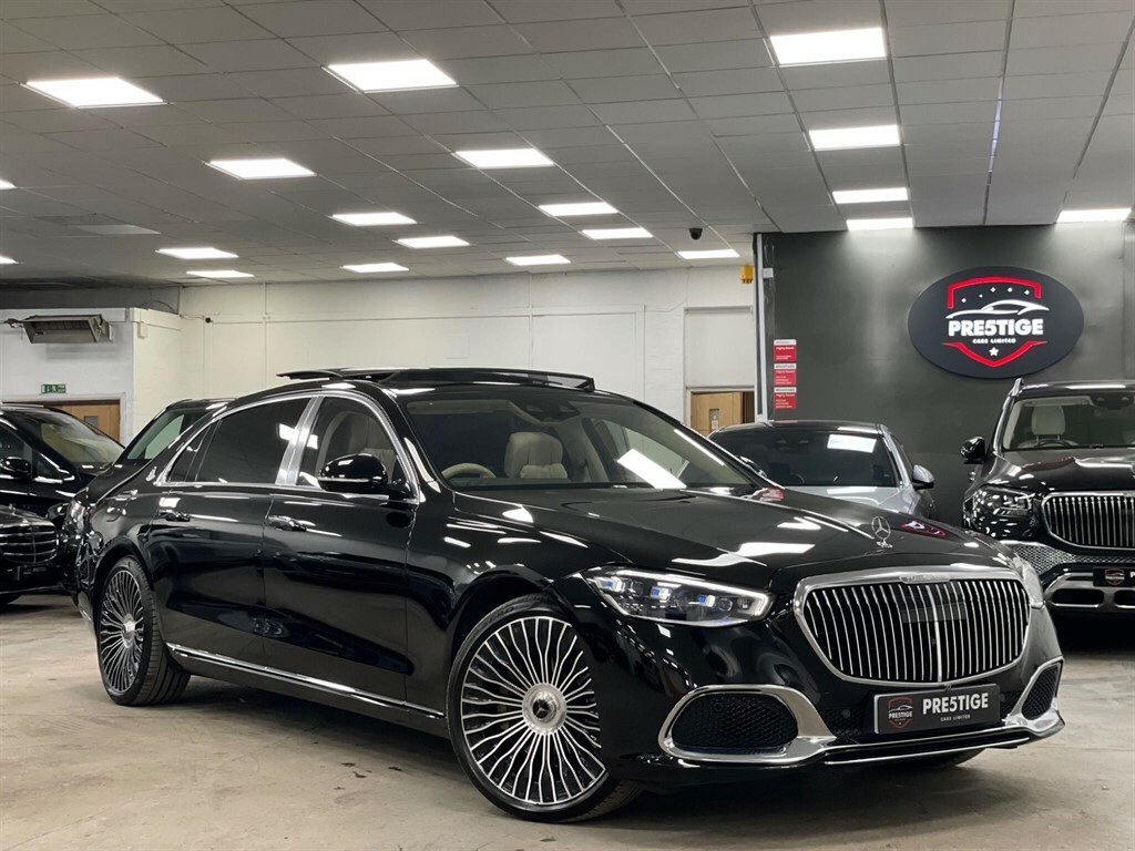 Mercedes-Benz S Class Saloon Black #4