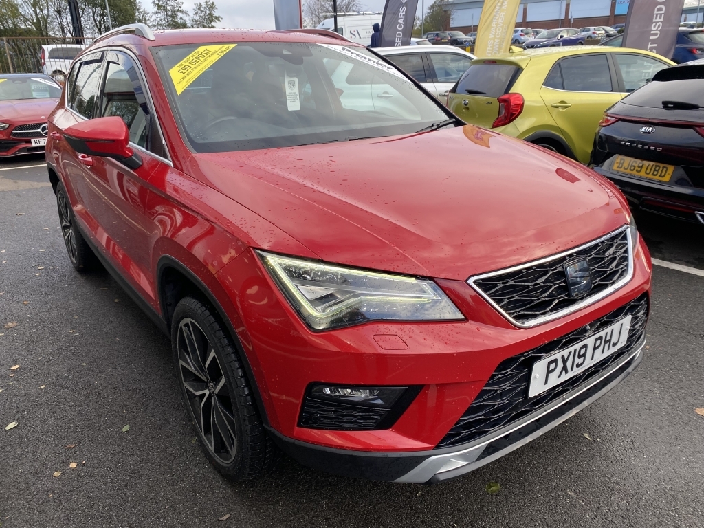 Seat Ateca 2.0 Tsi 4Drive Xcellence Lux Dsg PX19PHJ Red #2