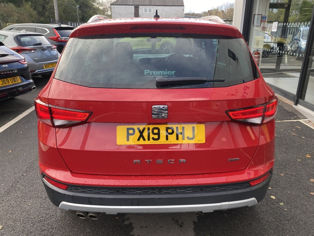 Seat Ateca 2.0 Tsi 4Drive Xcellence Lux Dsg PX19PHJ Red #5