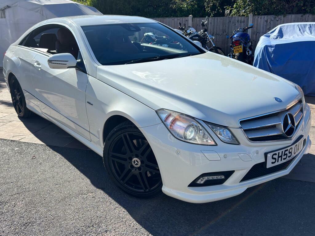 Mercedes-Benz E Class 3.0 E350 Cdi V6 Blueefficiency Sport G-tronic Euro White