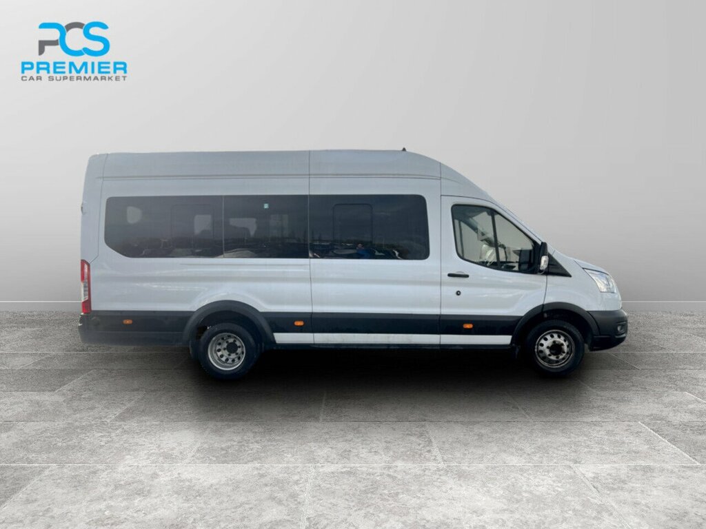 Ford Transit Custom 460 Ecoblue Leader YT70WHB White #2