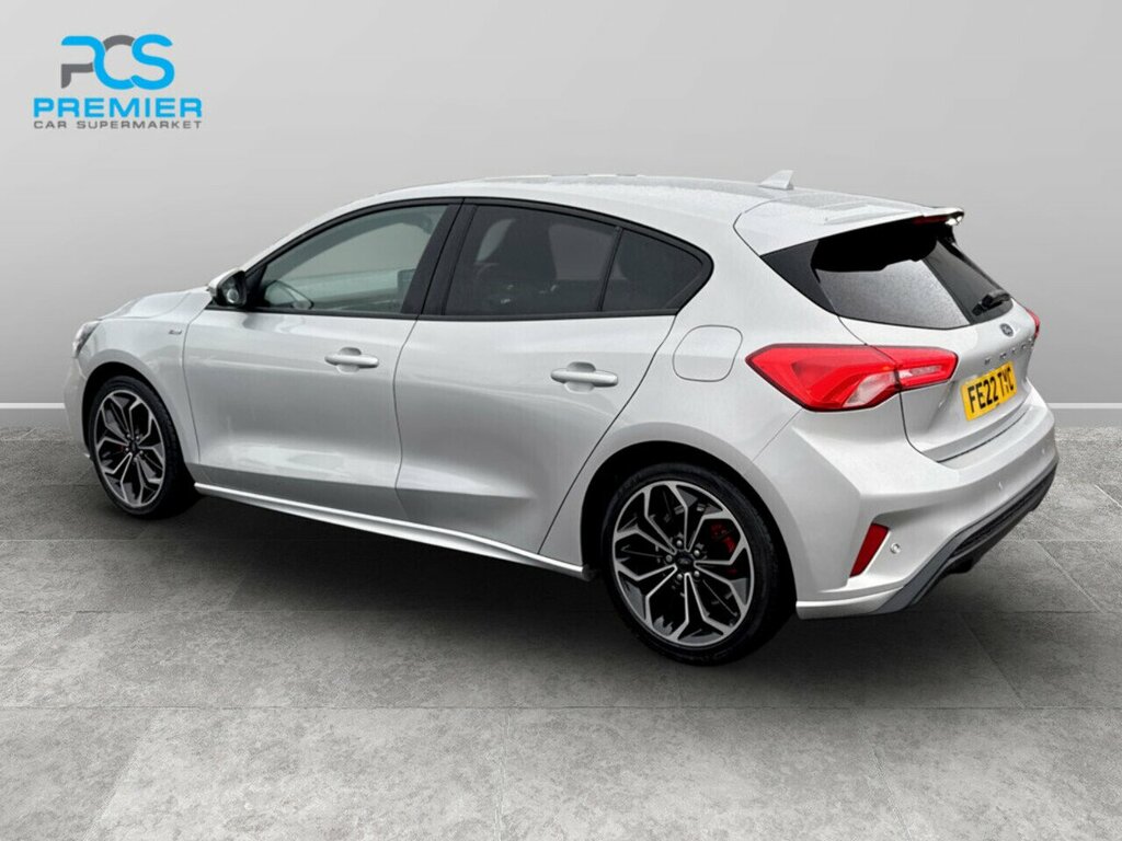 Ford Focus T Ecoboost Mhev St-line X Edition FE22TYC Silver #2
