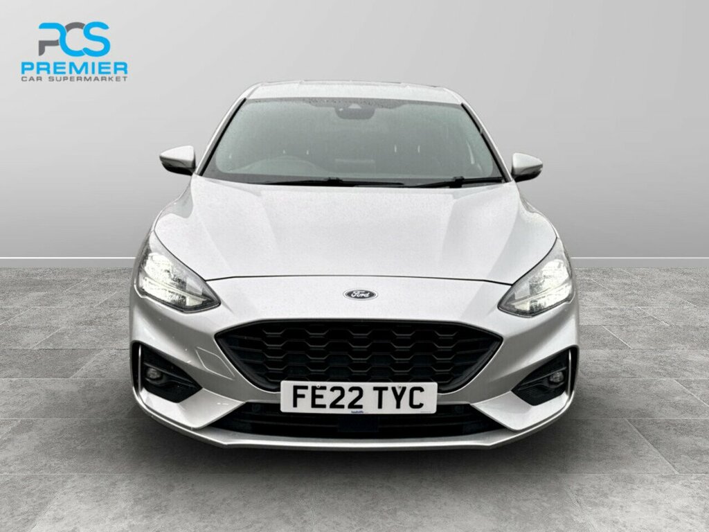 Ford Focus T Ecoboost Mhev St-line X Edition FE22TYC Silver #3