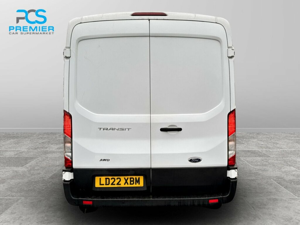 Ford Transit Custom 350 Ecoblue Leader LD22XBM White #3