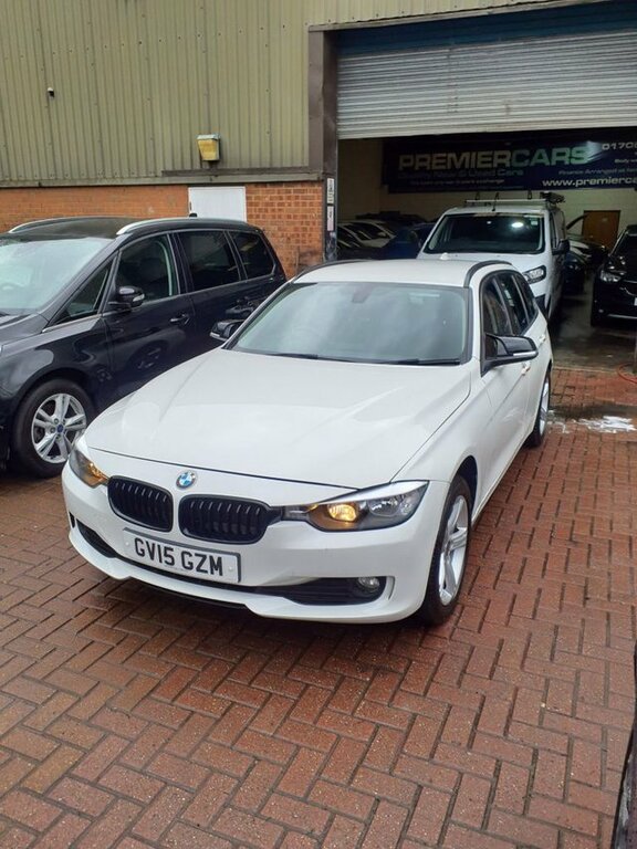 BMW 3 Series 2.0 318D Blueperformance Se Touring Aut GV15GZM White #3