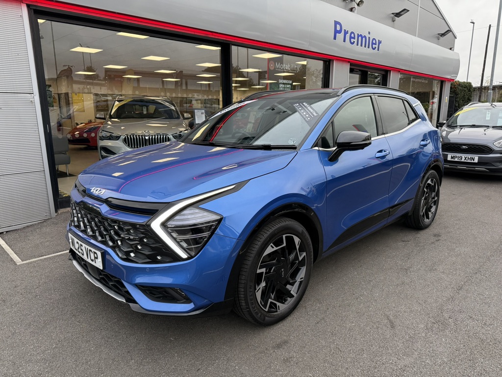 Kia Sportage 1.6 T-gdi 48V Gt-line S ML25VCP Blue #4
