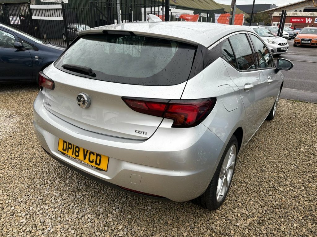 Vauxhall Astra 1.6L Sri Nav DP18VCD Silver #6
