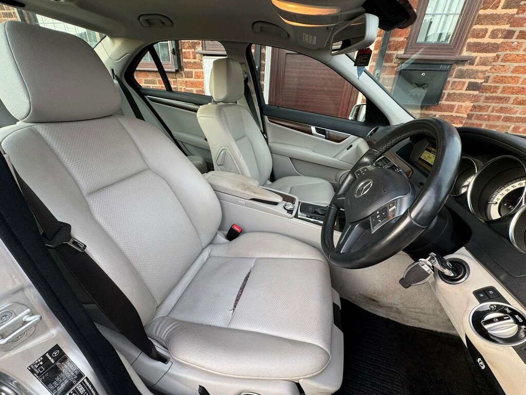 Mercedes-Benz C Class 1.8 C180 Blueefficiency Elegance G-tronic Euro 5 Silver #6