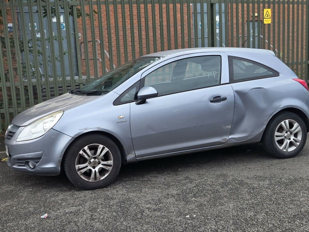 Vauxhall Corsa 1.2 L 1.2I 16V Energy Ac LP59RWX Silver #6