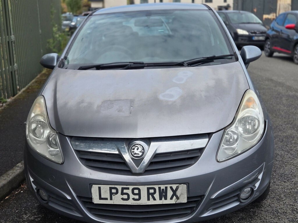 Vauxhall Corsa 1.2 L 1.2I 16V Energy Ac LP59RWX Silver #3