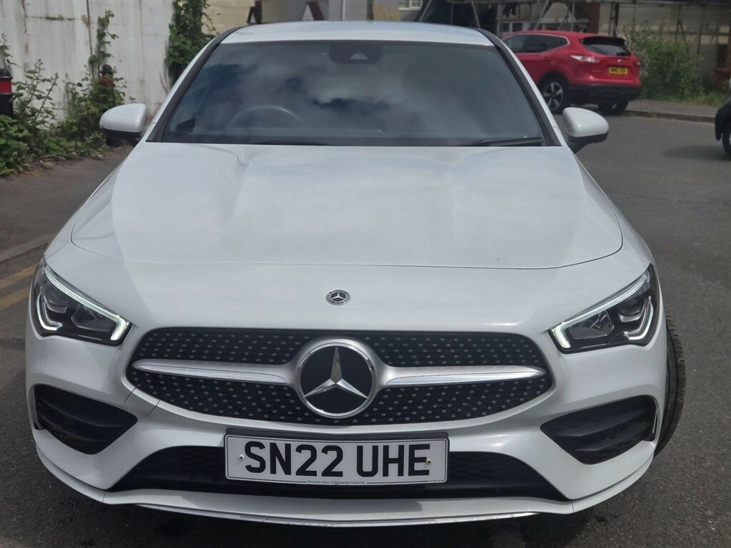 Mercedes-Benz CLA Class 1.3 L 1.3 E 15.6Kwh Amg Line Premium Coupe 8G-dc SN22UHE White #4