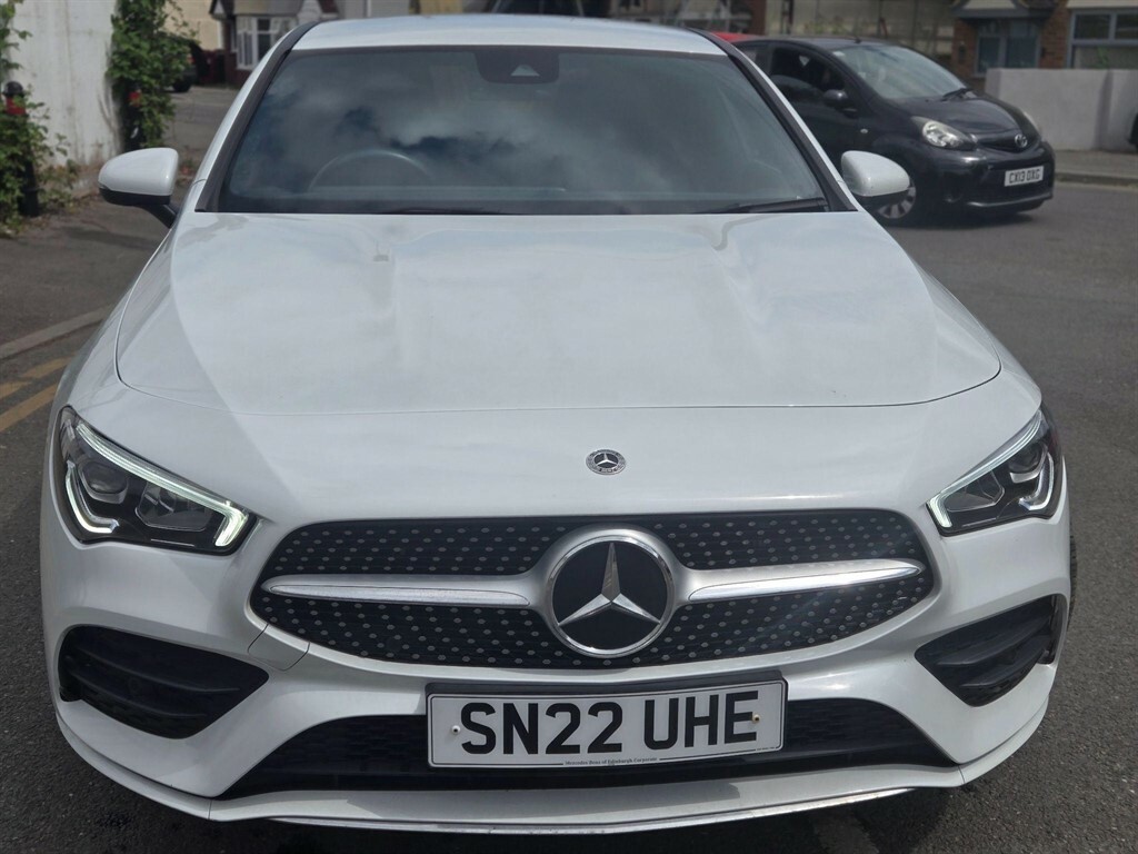 Mercedes-Benz CLA Class 1.3 L 1.3 E 15.6Kwh Amg Line Premium Coupe 8G-dc SN22UHE White #3