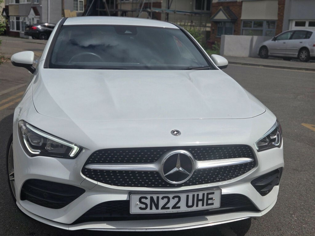 Mercedes-Benz CLA Class 1.3 L 1.3 E 15.6Kwh Amg Line Premium Coupe 8G-dc SN22UHE White #2